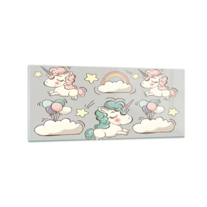 Glastavla - Bild på glas - De existerar säkert... - 120x50 cm