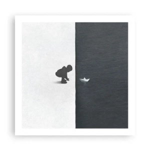 Affisch - En stor expedition - 60x60 cm