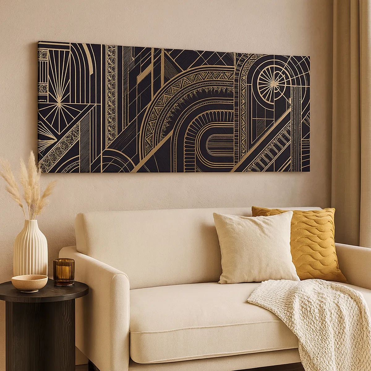 Canvastavla - Bild på duk - Koncept, idéer, planer - 30x30 cm