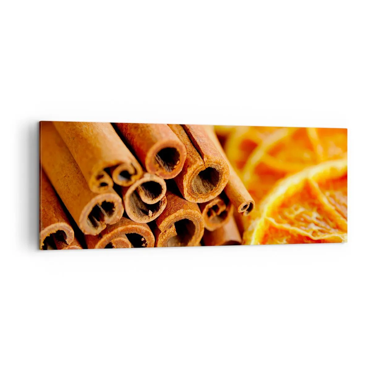 Canvastavla - Bild på duk - Känner du deras arom? - 140x50 cm