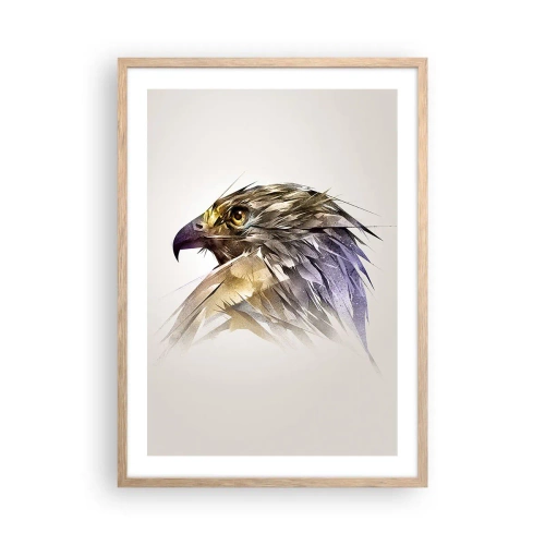 Affisch i ram av ljusek - En kämpes porträtt - 50x70 cm