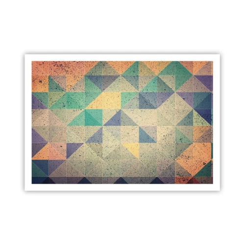 Affisch - Trianglarnas republik - 100x70 cm