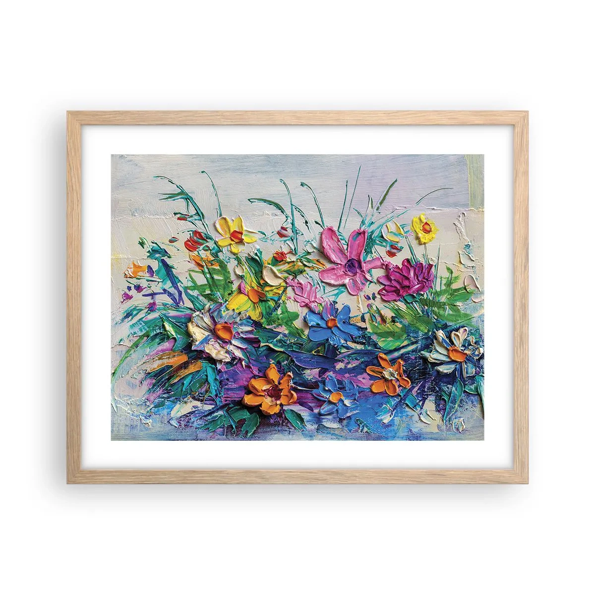 Affisch i ram av ljusek - Icke stilleben - 50x40 cm