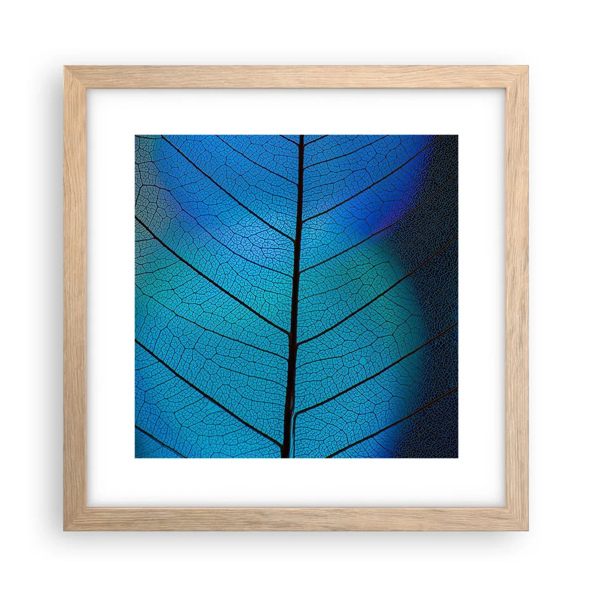 Affisch i ram av ljusek - Invecklad konstruktion - 30x30 cm