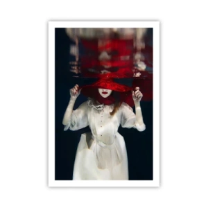 Affisch - Konstig fru - 61x91 cm