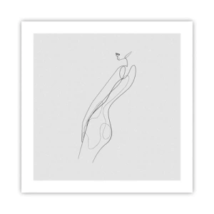 Affisch - Bara en utfästelse - 50x50 cm