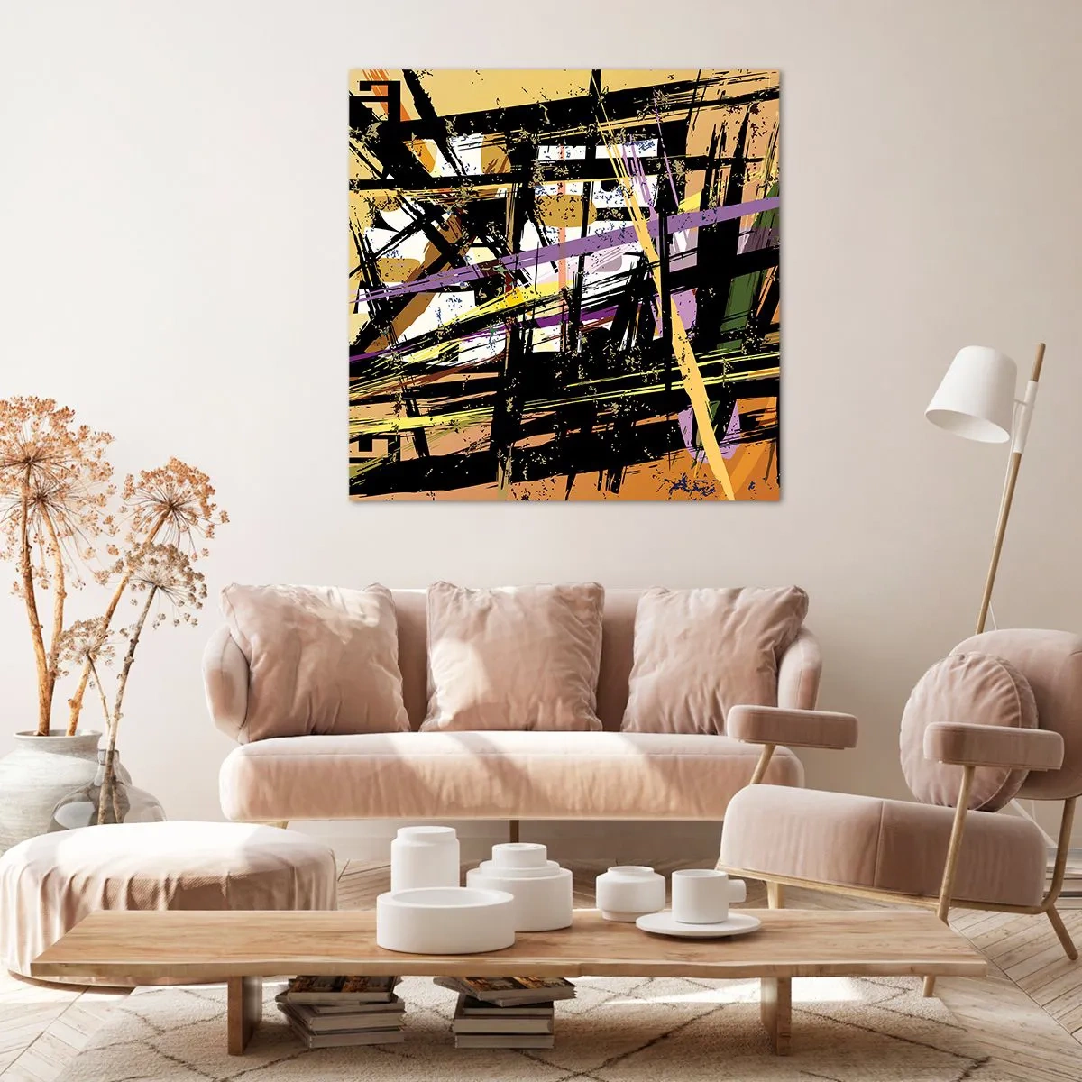 Canvastavla - Bild på duk - Skarpt snitt - 30x30 cm
