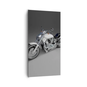 Canvastavla - Bild på duk - Man vill lägga sig knäna - 65x120 cm