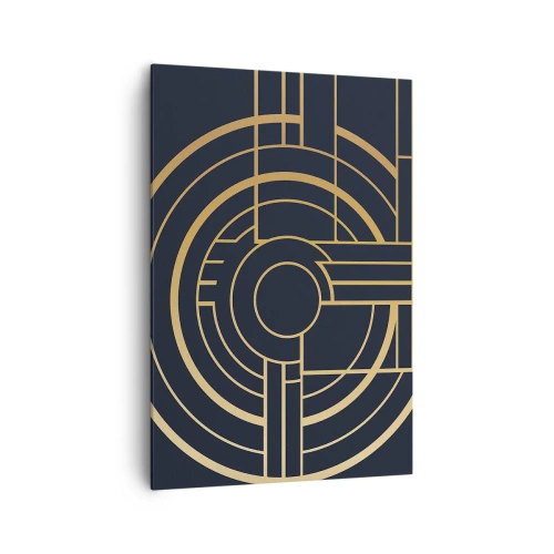 Canvastavla - Bild på duk - Sakernas gång - 70x100 cm