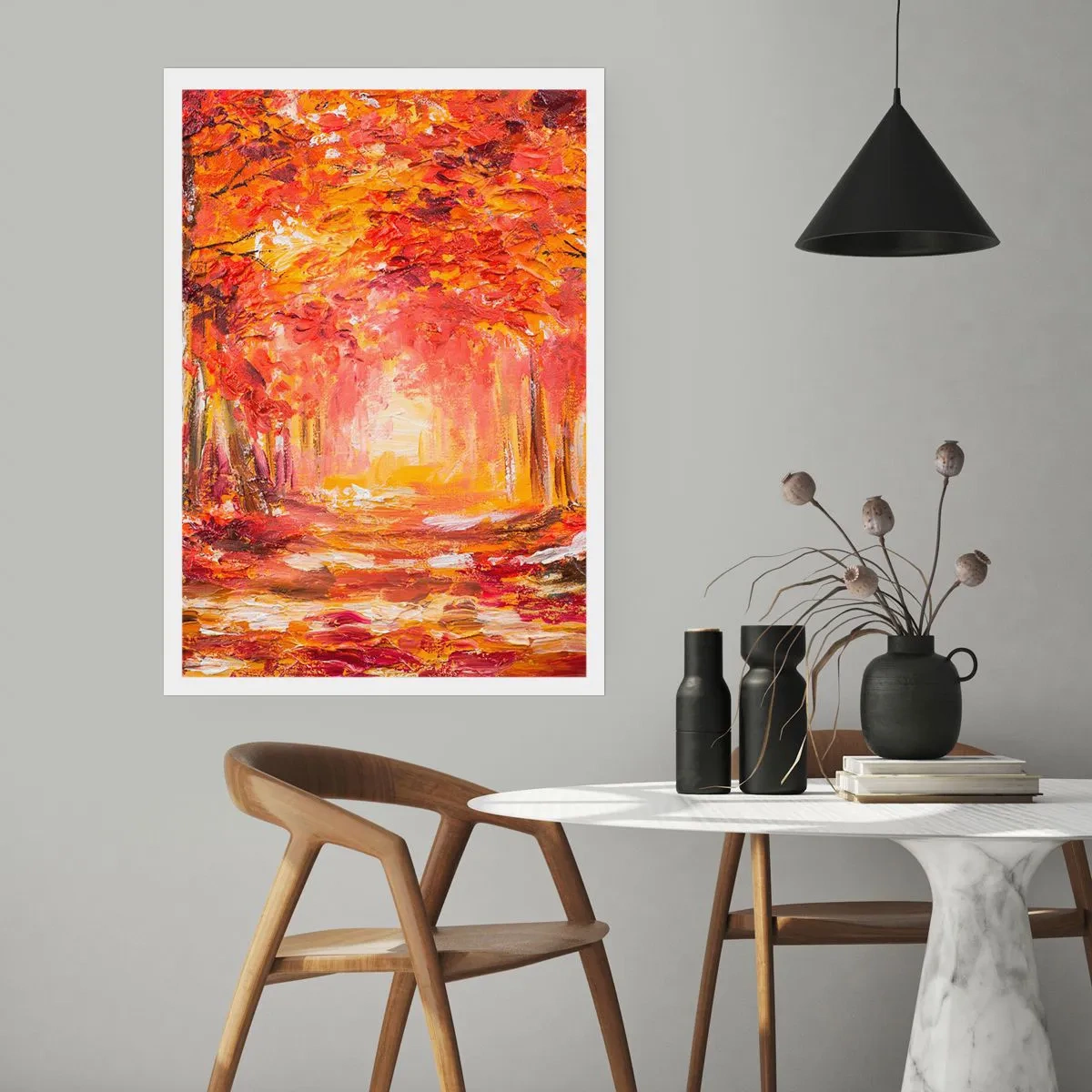 Affisch - Kopparskog - 70x100 cm
