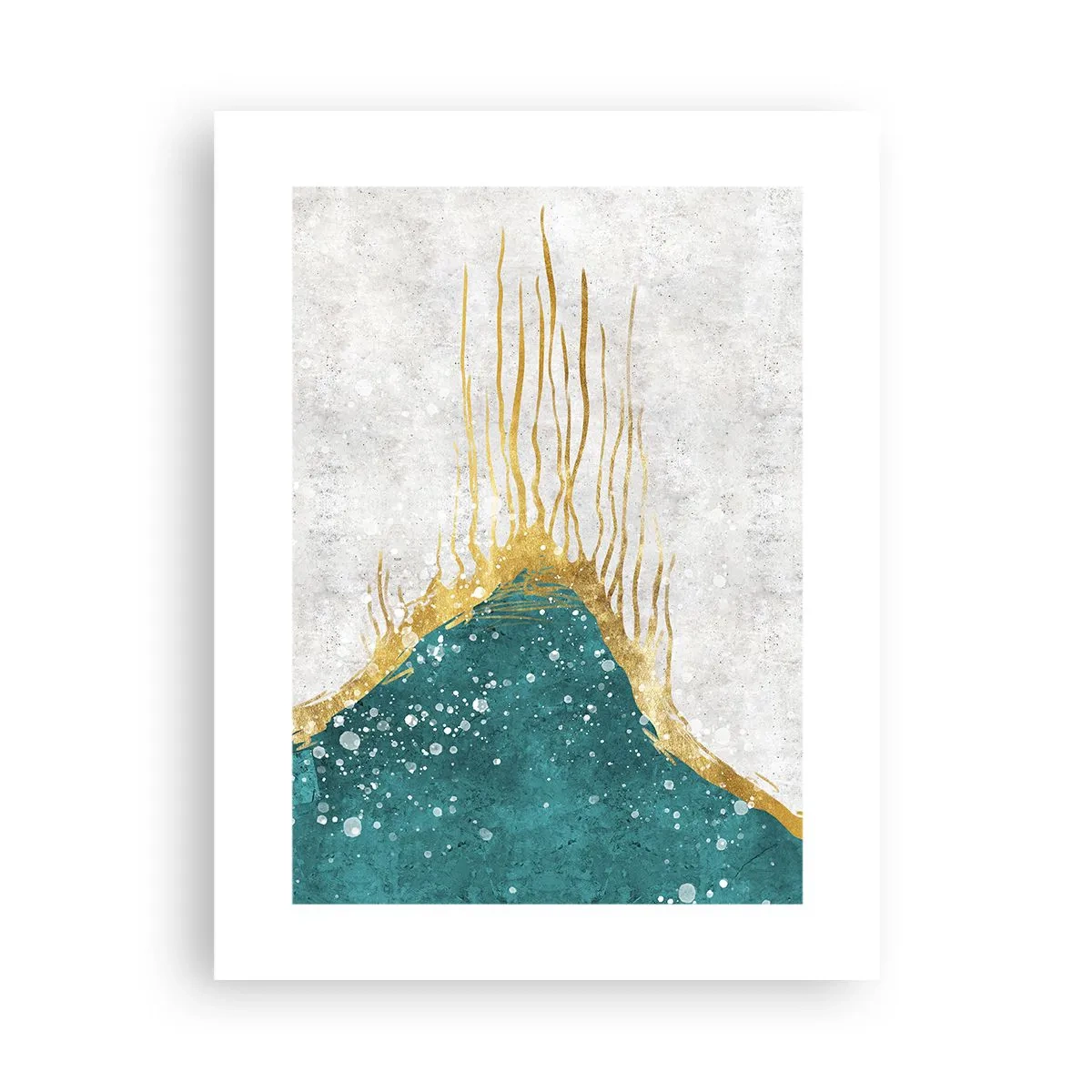 Affisch - Gyllene tidvatten - 30x40 cm