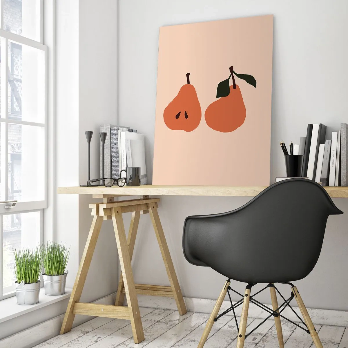 Glastavla - Bild på glas - Bara sötma - 50x70 cm