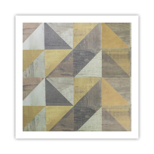 Affisch - Under triangelns vinkel - 60x60 cm