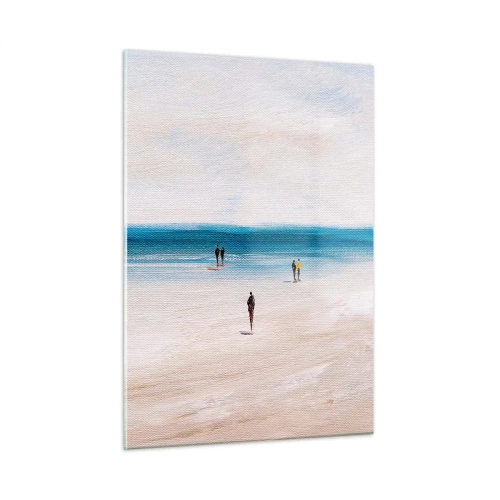 Glastavla - Bild på glas - Ett naturligt behov - 50x70 cm