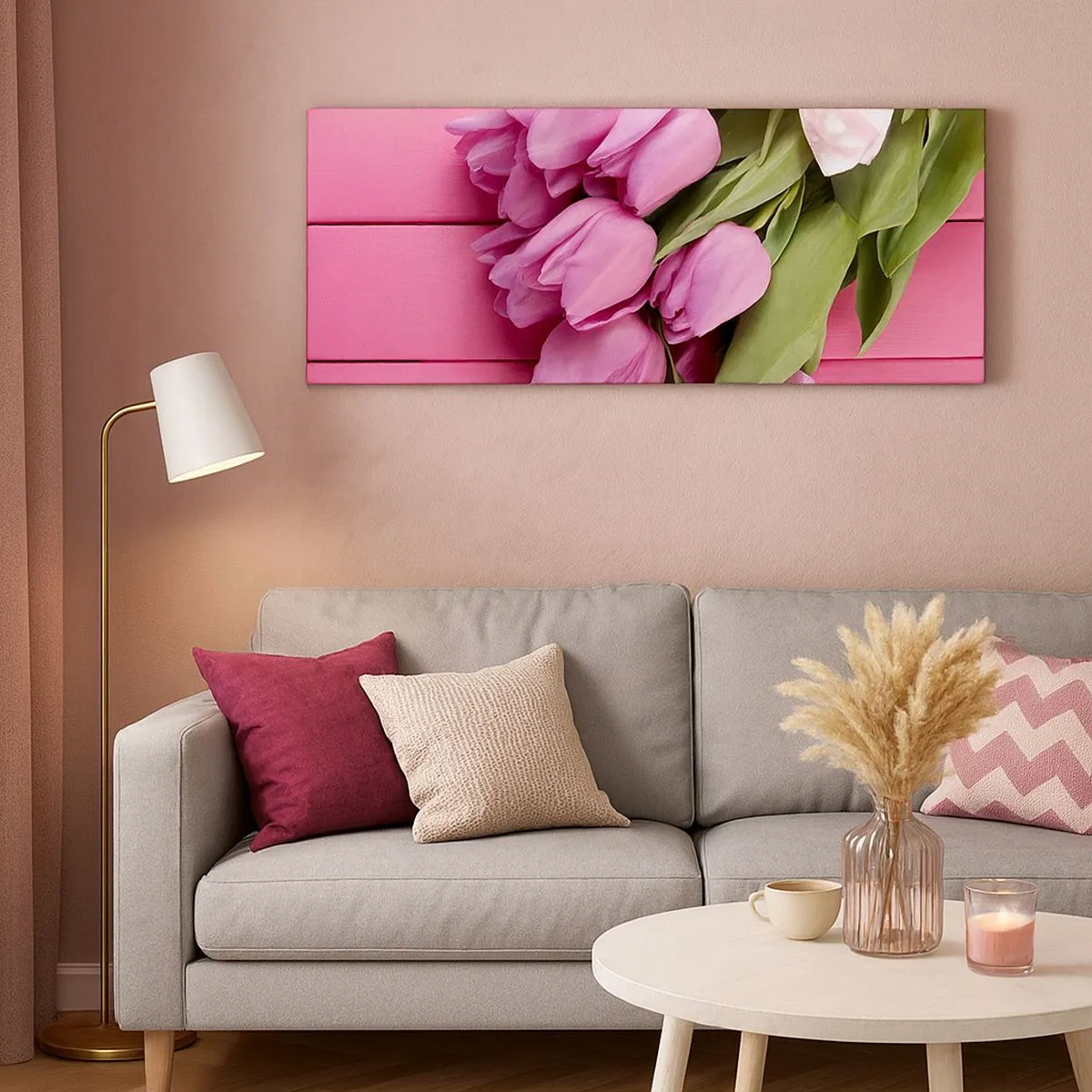 Canvastavla - Bild på duk - Just för dig - 100x40 cm