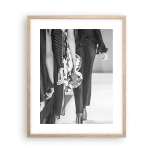 Affisch i ram av ljusek - En elegant parad - 40x50 cm