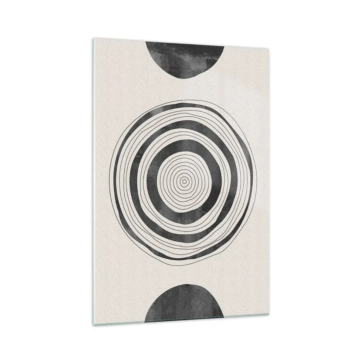 Glastavla - Bild på glas - De viktiga sakerna däremellan - 70x100 cm