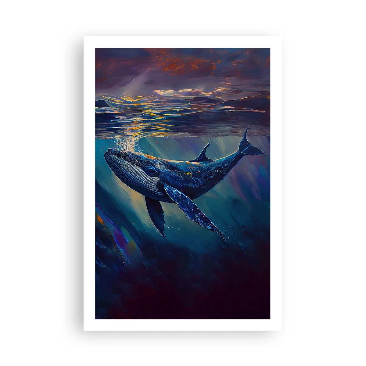 Affisch - Välkommen till min värld - 61x91 cm