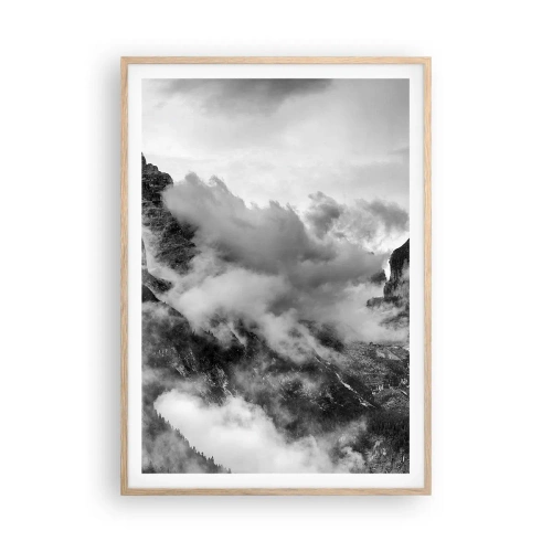 Affisch i ram av ljusek - Vackra och grymma - 70x100 cm