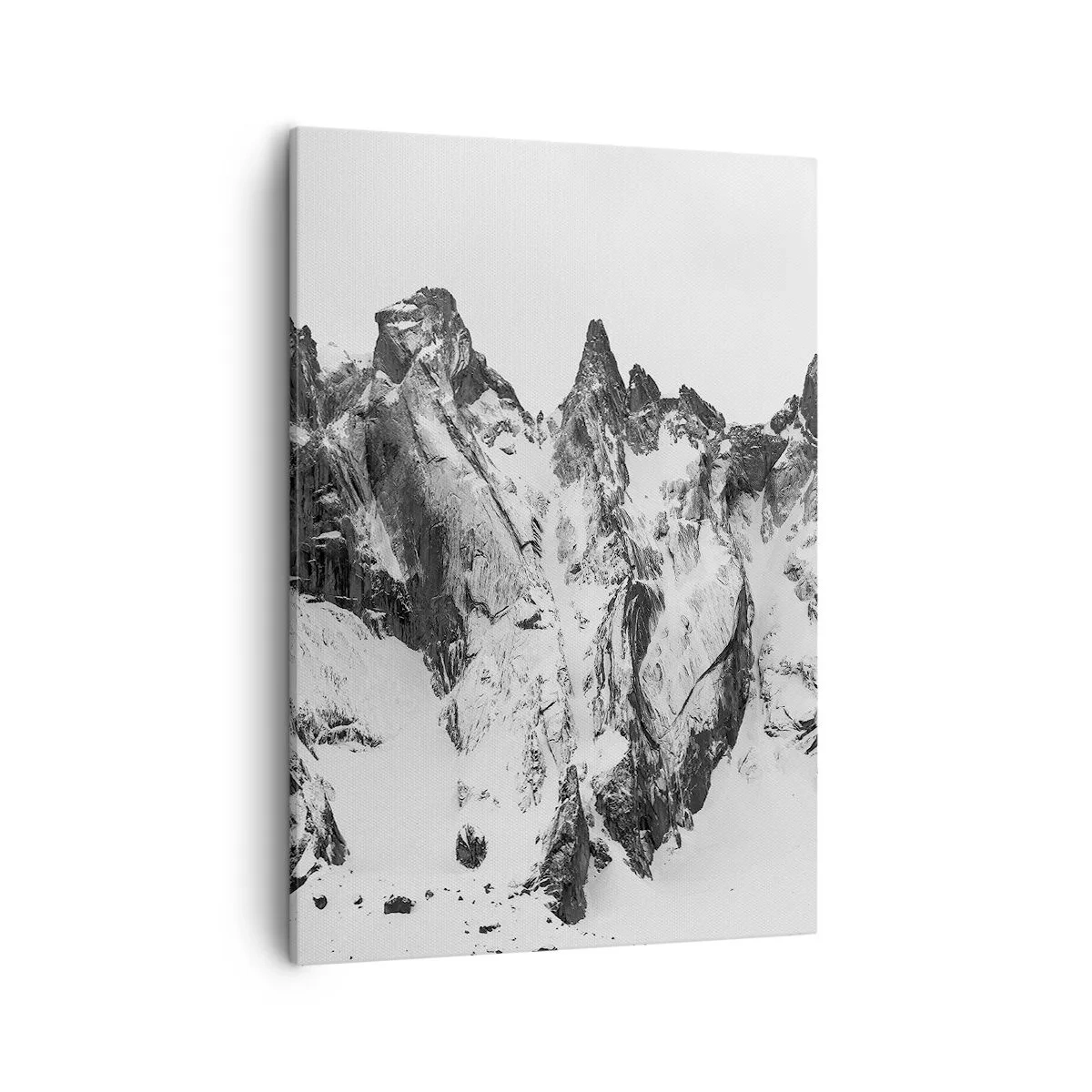 Canvastavla - Bild på duk - Granitfarlig bergsrygg - 50x70 cm