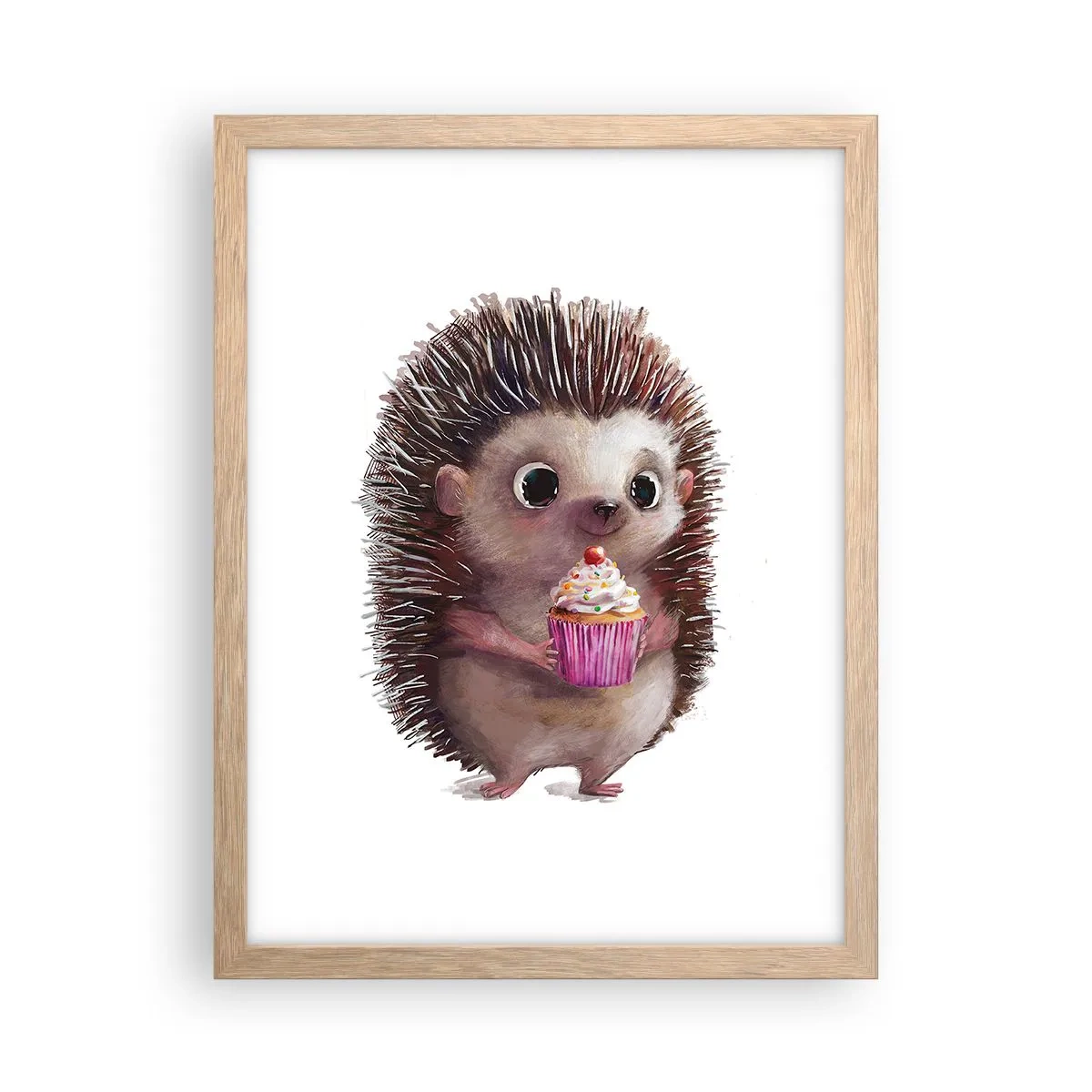 Affisch i ram av ljusek - Varje dag är helgdag - 30x40 cm