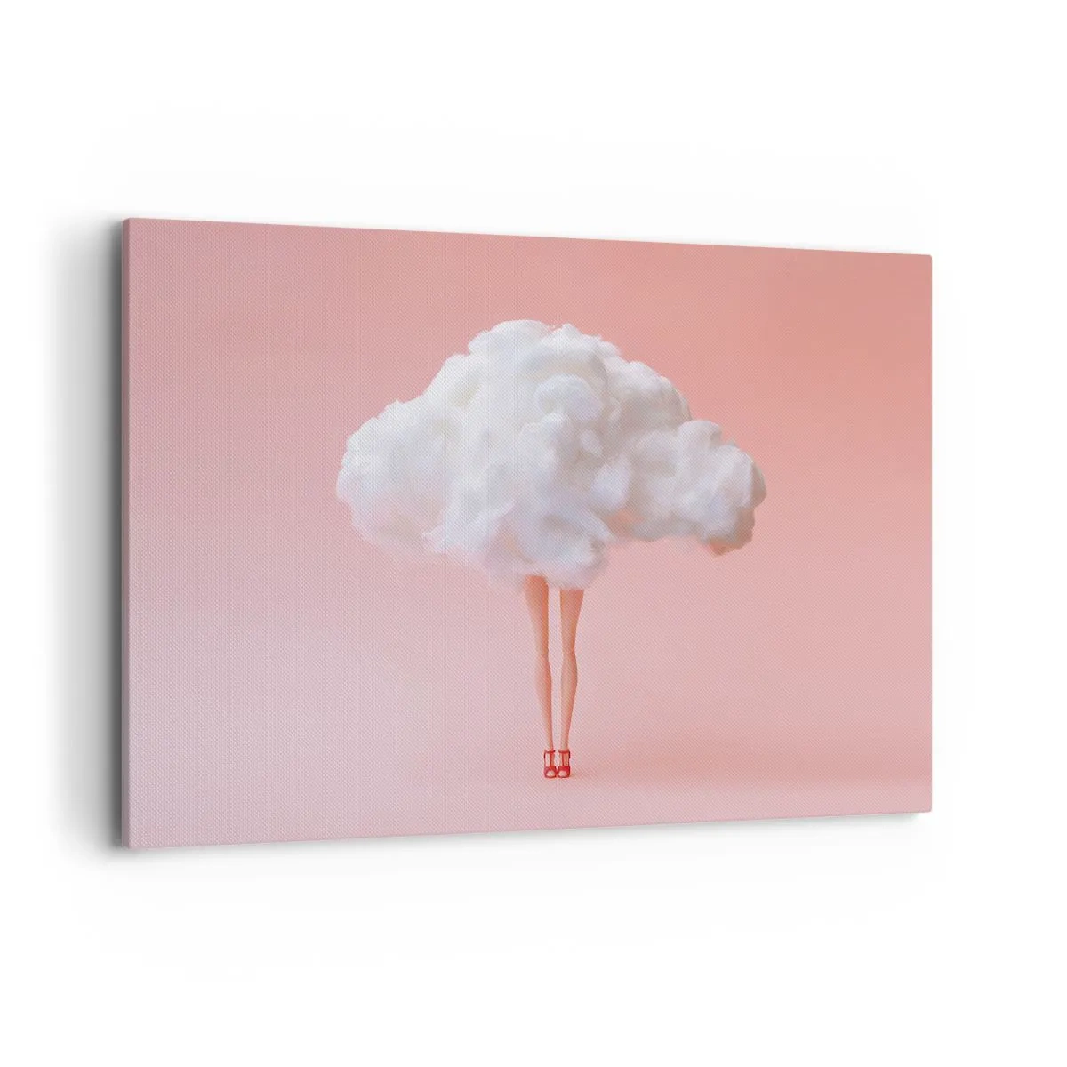 Canvastavla - Bild på duk - Söt utfästelse - 120x80 cm