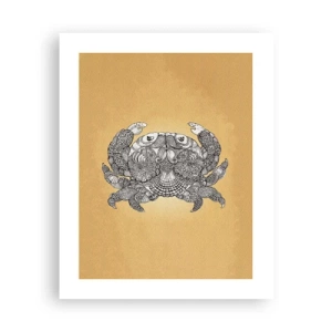 Affisch - Herr Krabba berättar - 40x50 cm