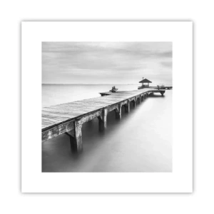 Affisch - Ut i det oändliga - 30x30 cm