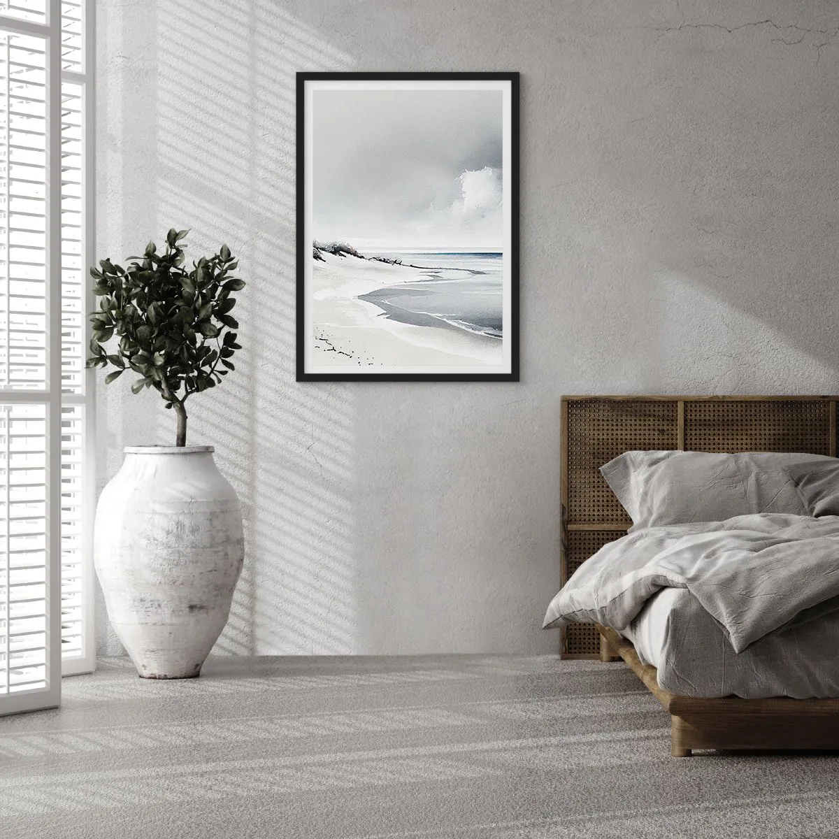 Affisch i svart ram - Alltid tillsammans - 50x70 cm