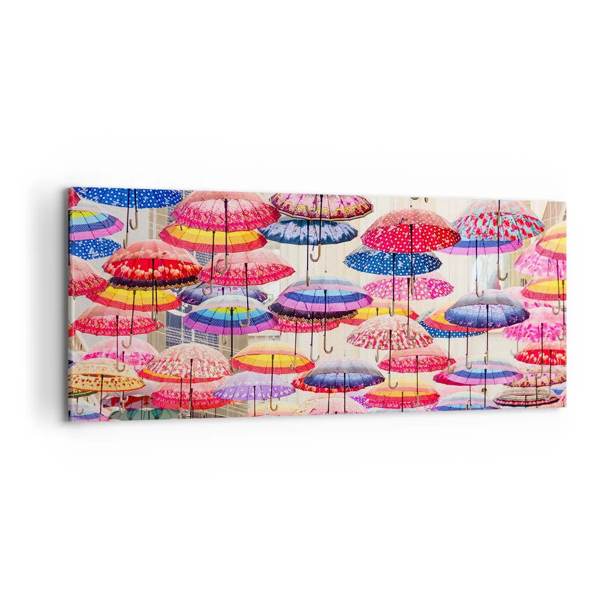Canvastavla - Bild på duk - Stadsäng - 100x40 cm