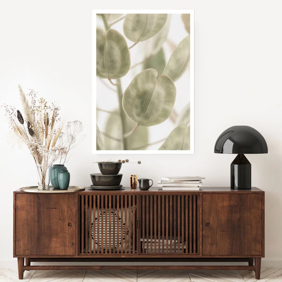 Affisch - I början fanns det löv... - 30x40 cm