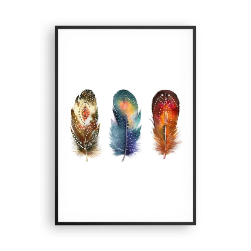 Affisch i svart ram - Ritualer, seder, hemligheter - 70x100 cm