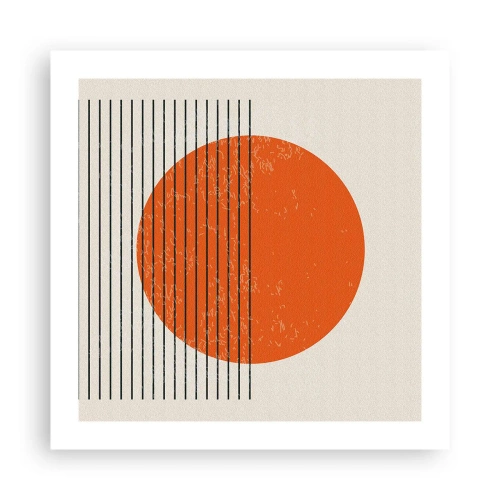 Affisch - Alltid solen - 50x50 cm