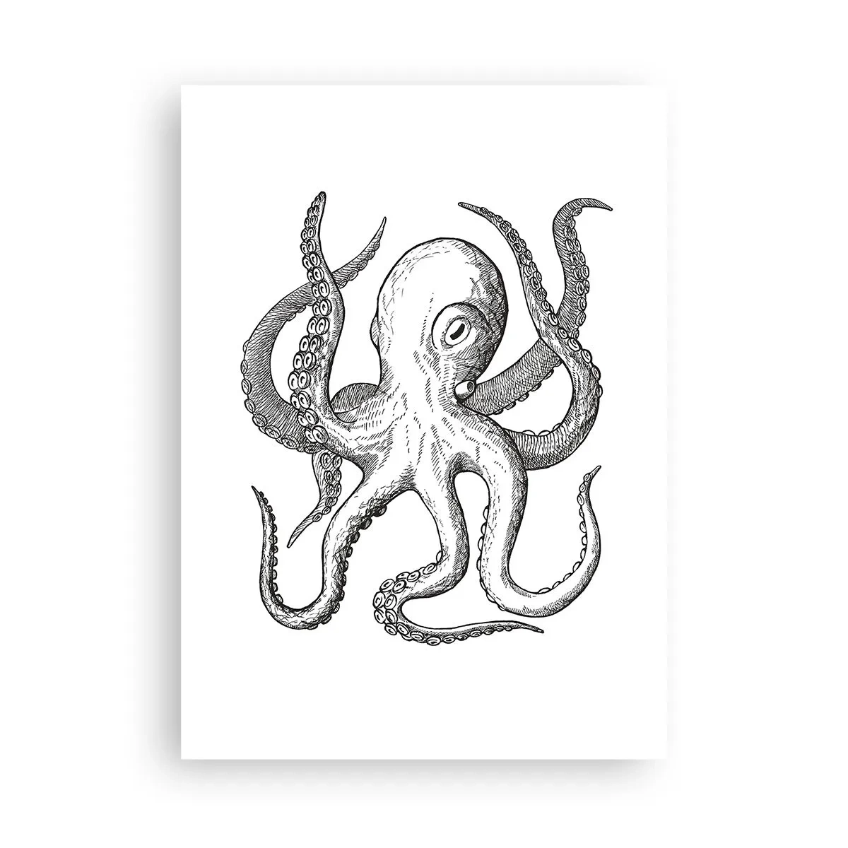 Affisch - Dansar med vågorna - 50x70 cm