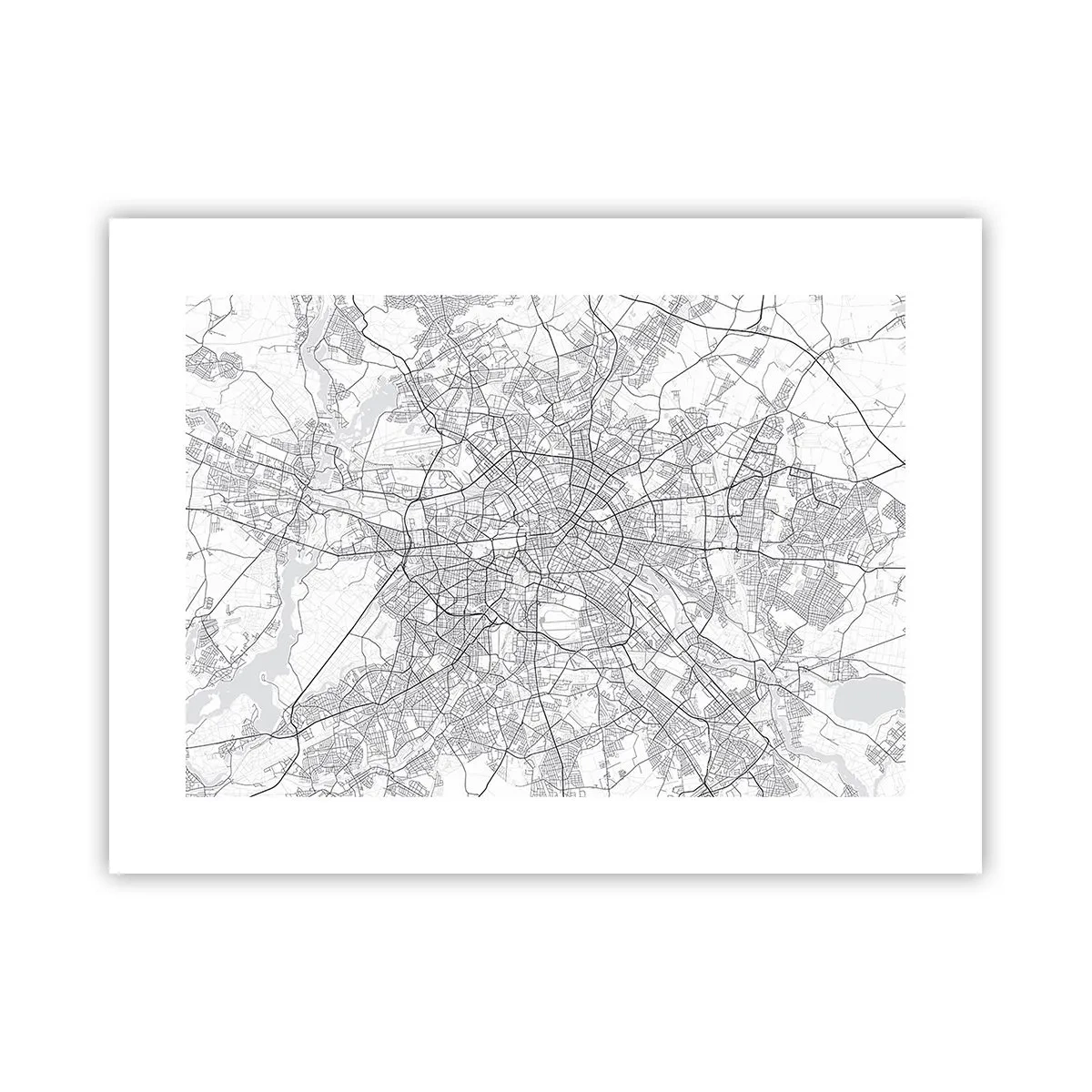 Affisch - Berlins blomma - 40x30 cm