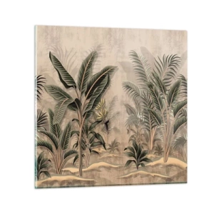 Glastavla - Bild på glas - Bild i kolonial stil - 30x30 cm