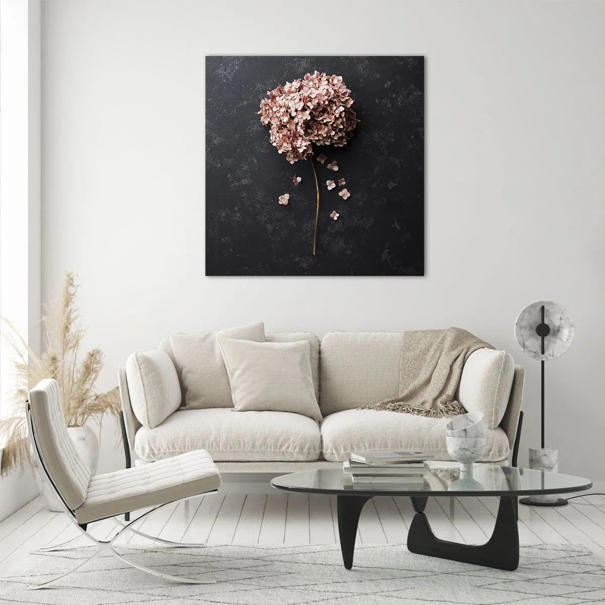 Glastavla - Bild på glas - Ett verkligt romantiskt tecken - 30x30 cm