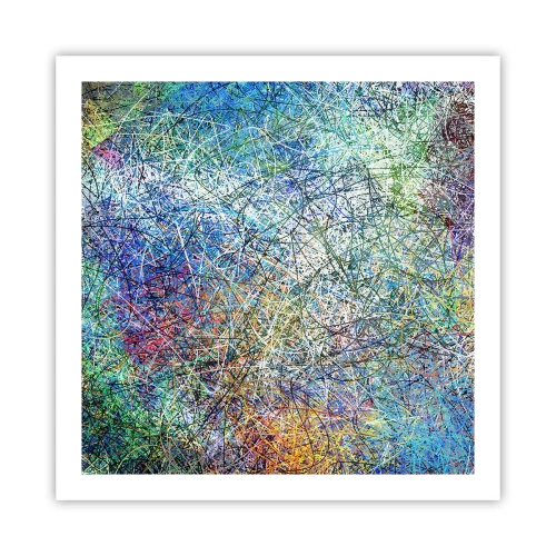 Affisch - Det är inte så enkelt - 60x60 cm