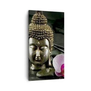 Canvastavla - Bild på duk - Visshetens och skönhetens harmoni - 45x80 cm