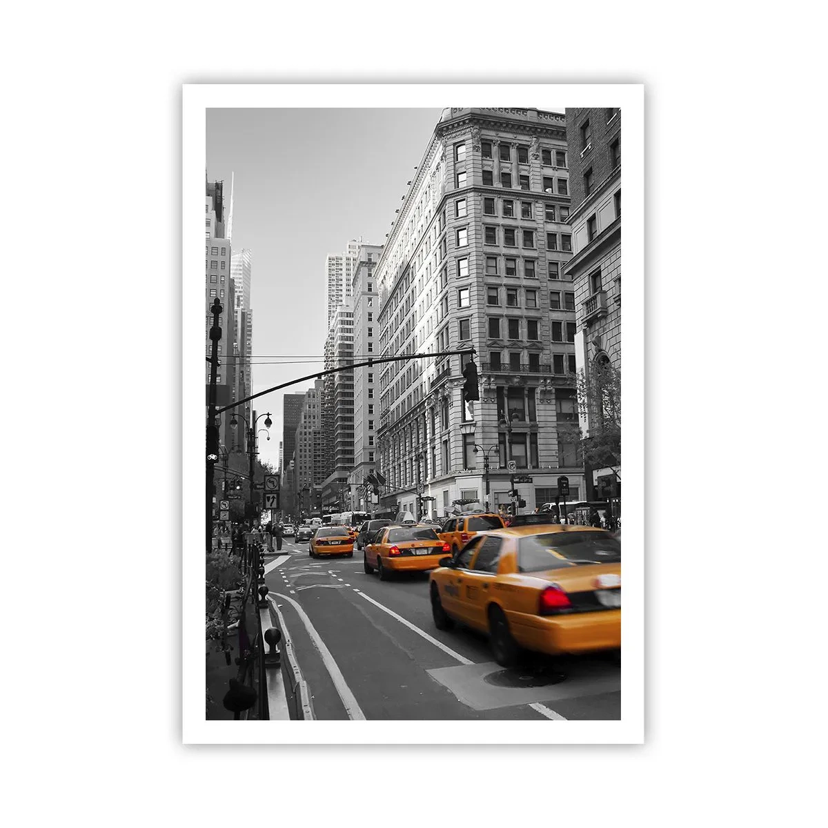 Affisch - Storstadens solar - 70x100 cm