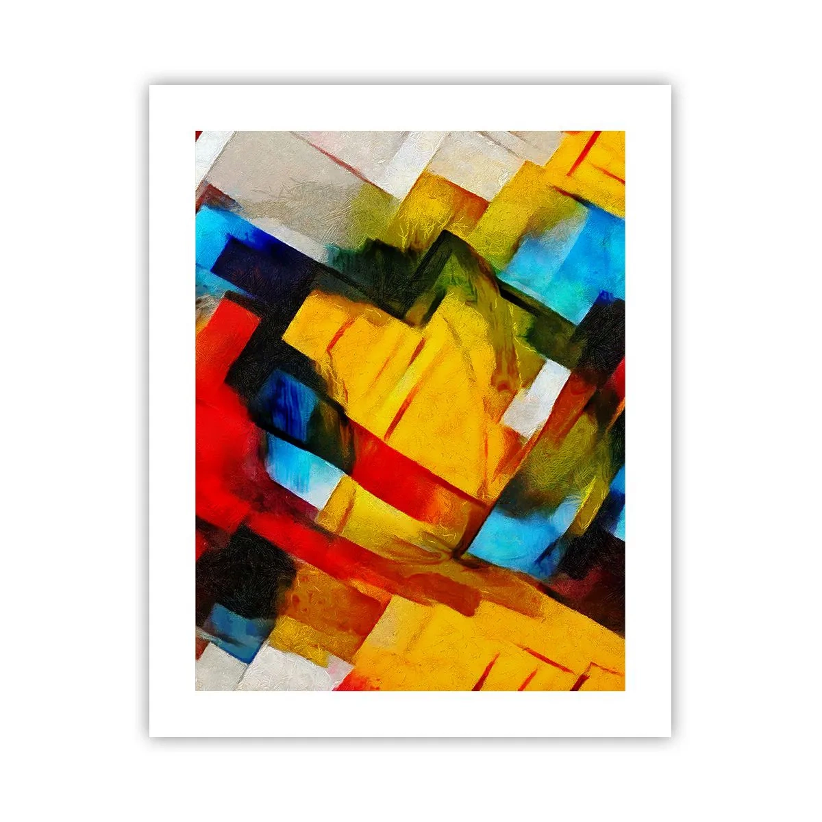 Affisch - Färgmix - 40x50 cm