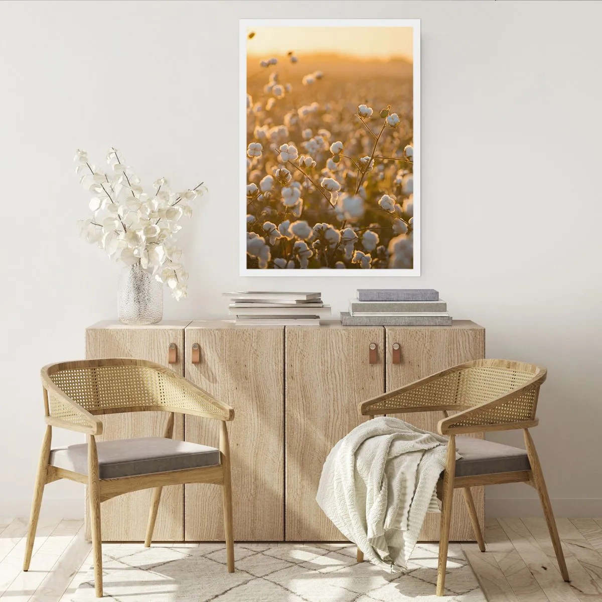 Affisch - Fluffigt fält - 70x100 cm