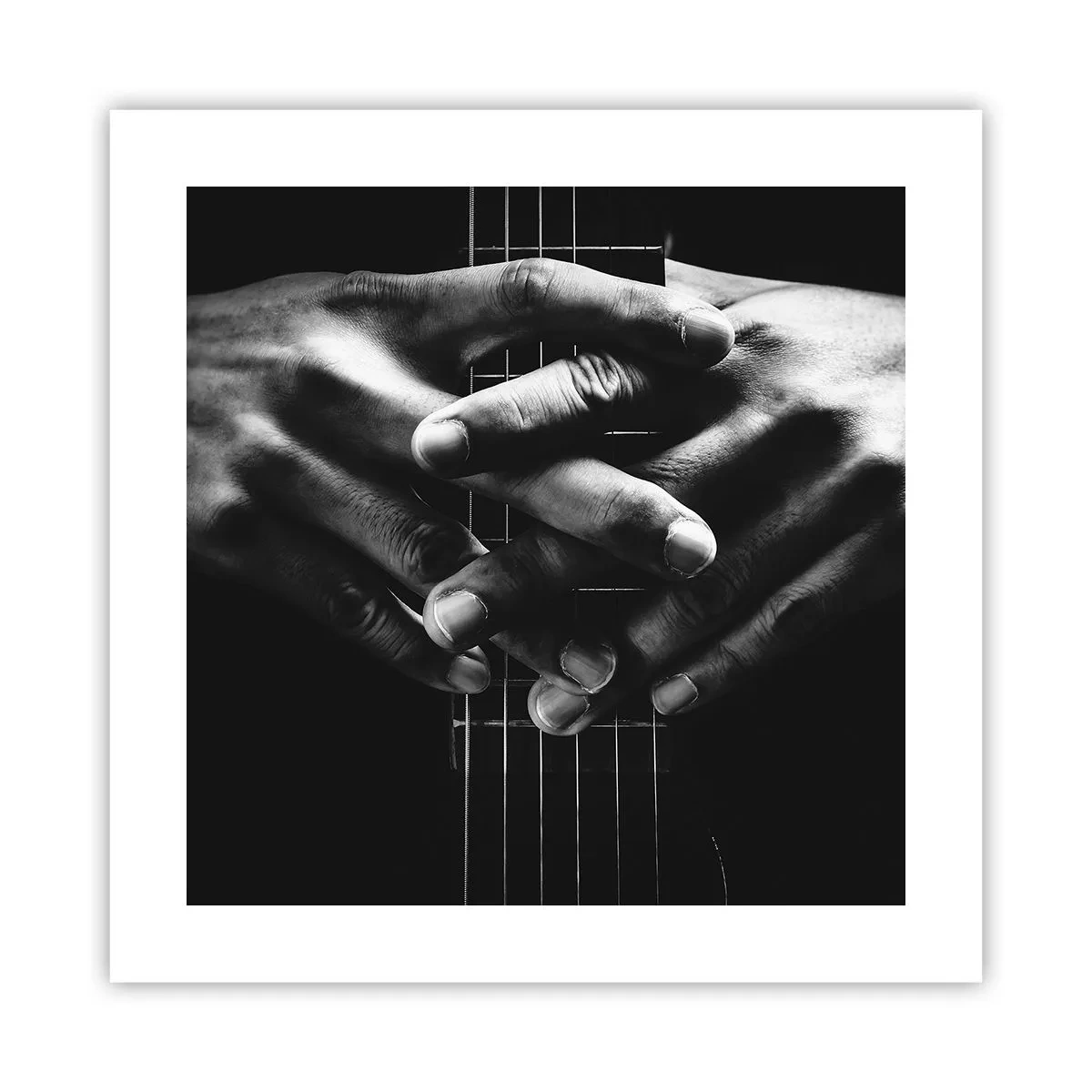 Affisch - Artistens bön - 40x40 cm