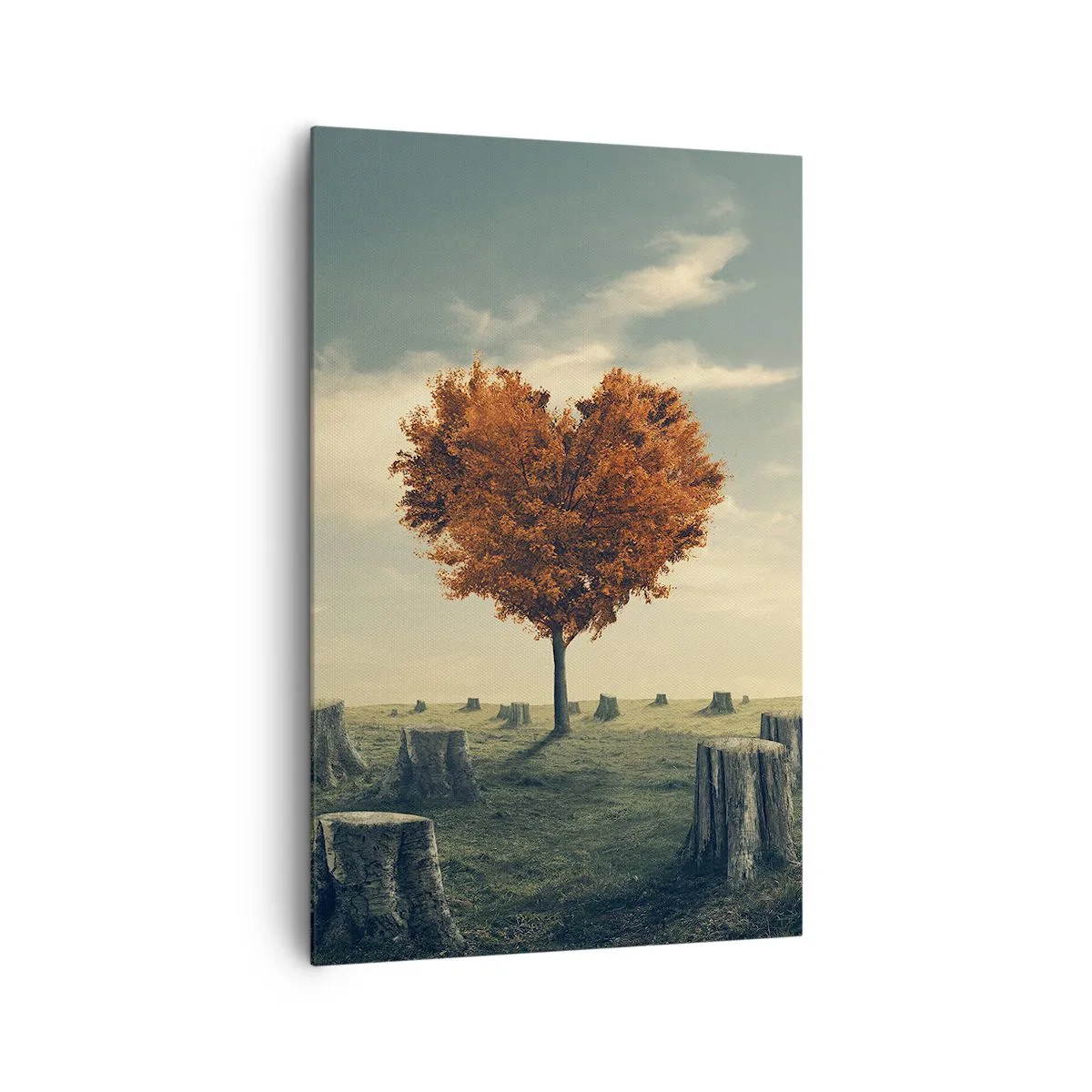 Canvastavla - Bild på duk - Det finns fortfarande hopp - 80x120 cm