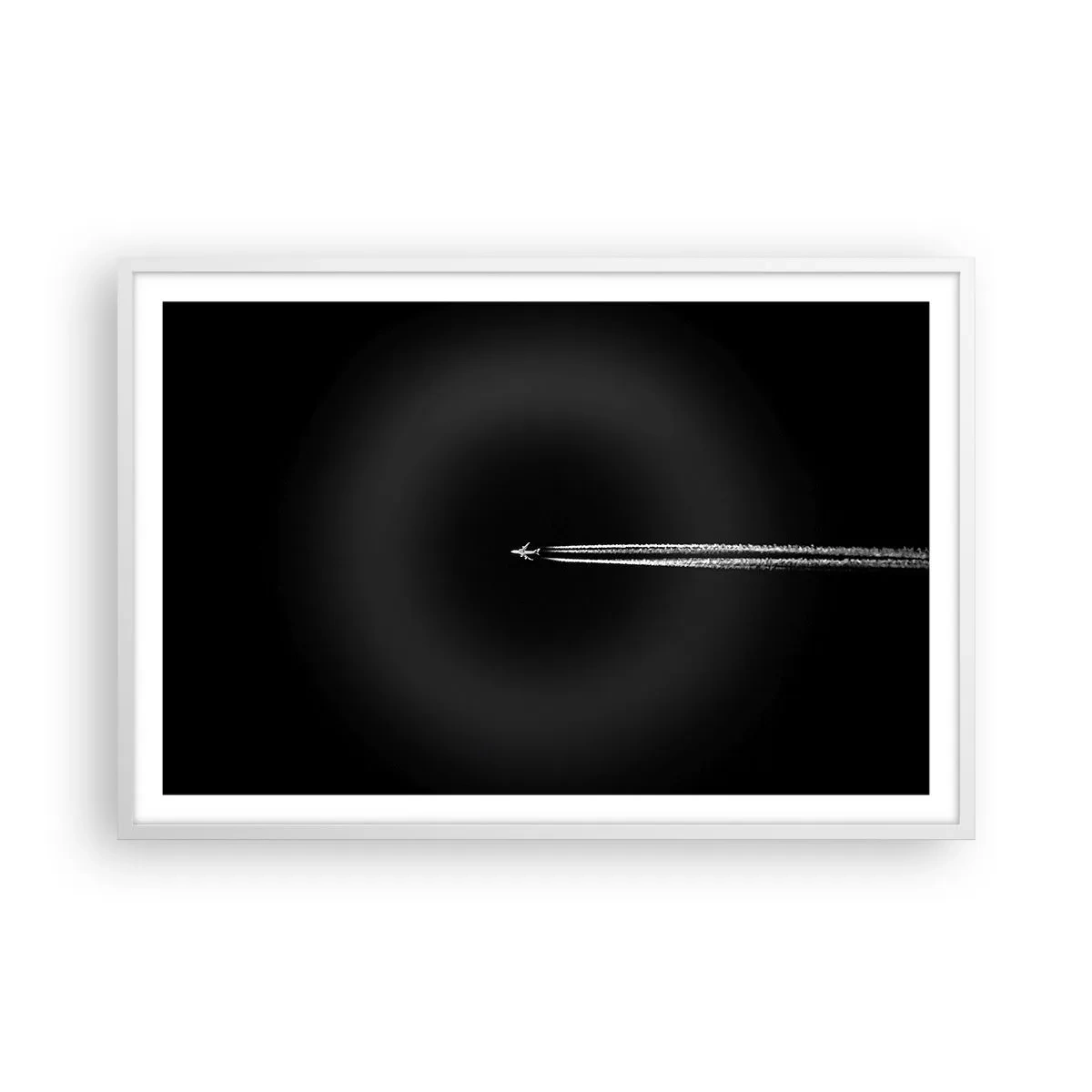 Affisch i vit ram - I en annan dimension - 91x61 cm