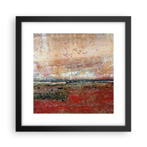 Affisch i svart ram - Kanske är det havet - 30x30 cm