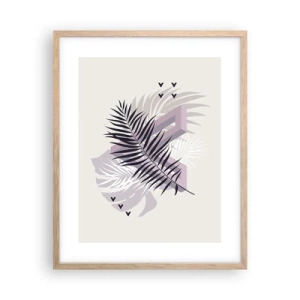 Affisch i ram av ljusek - Skuggans skugga - 40x50 cm