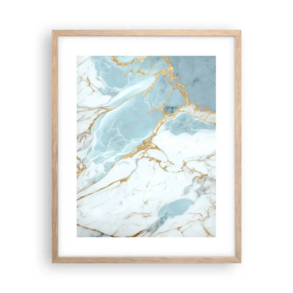 Affisch i ram av ljusek - Stenrikedom - 40x50 cm