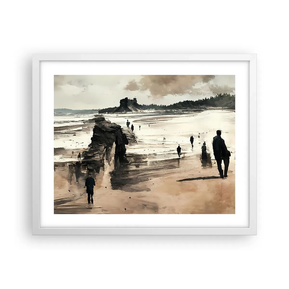 Affisch i vit ram - Framkallade - 50x40 cm