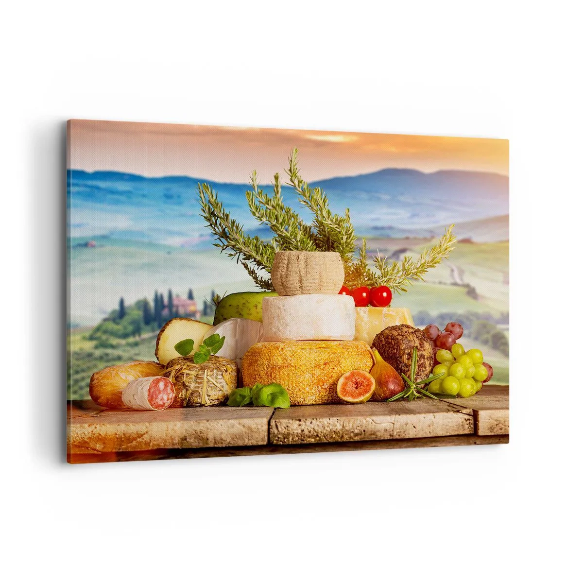 Canvastavla - Bild på duk - Italiensk livsglädje - 100x70 cm